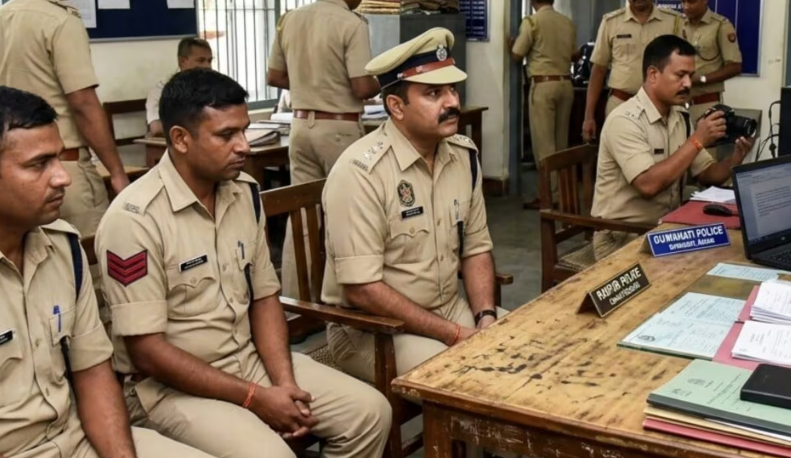 Korba Police के 8 कर्मियों पर कार्रवाई